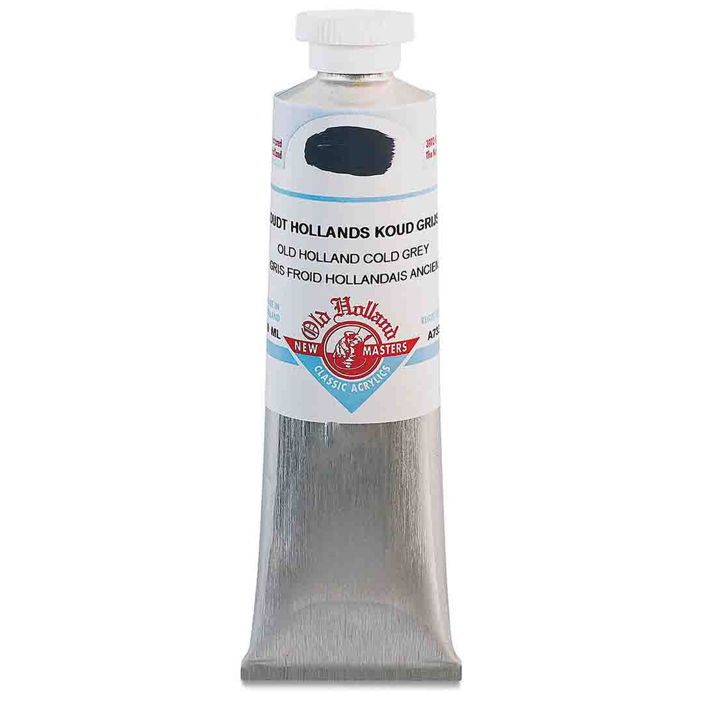 New Masters - Acrylic Tube 60ml Old Holland Cold Grey
