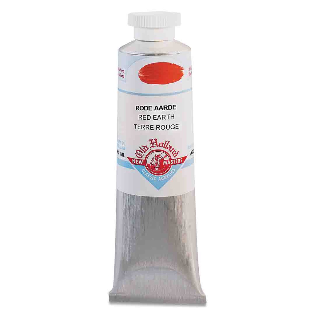 New Masters - Acrylic Tube 60ml Red Earth