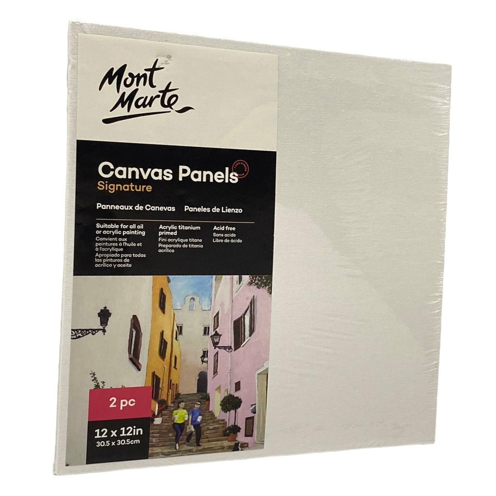 MM Canvas Panels Pack 2 30.5x30.5cm