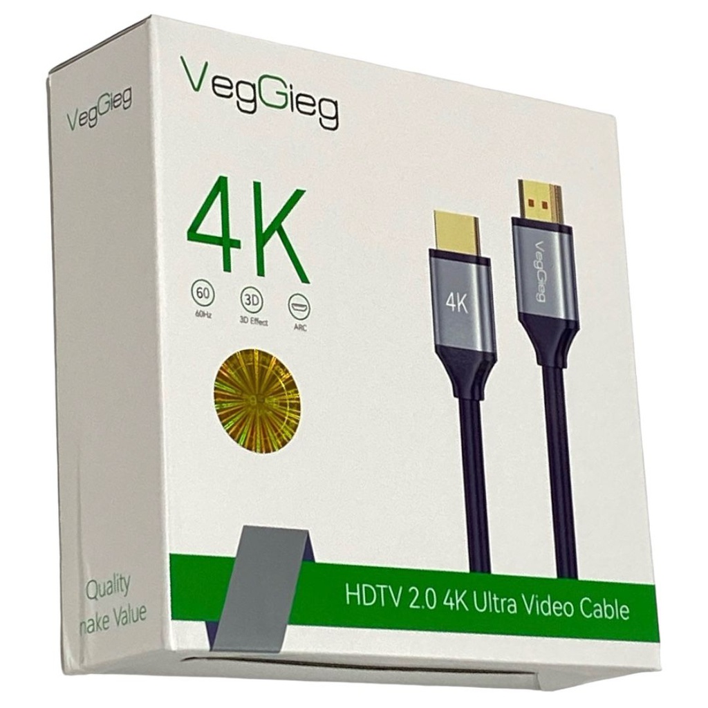 كابل شاشة 4K-HD2.0VegGieg