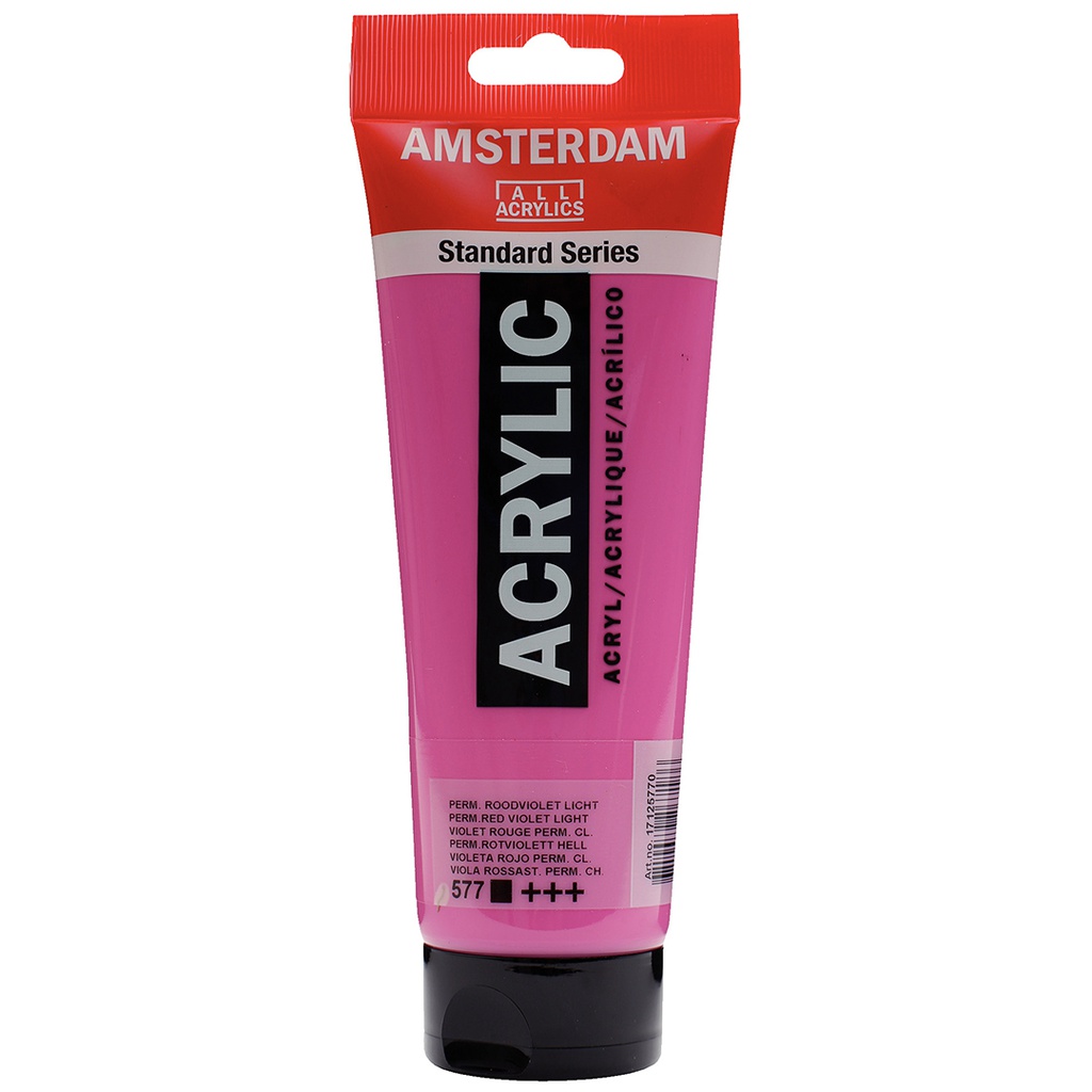 AMSTERDAM ACRYLIC COLOR  250ML P.RED VIOL.LT