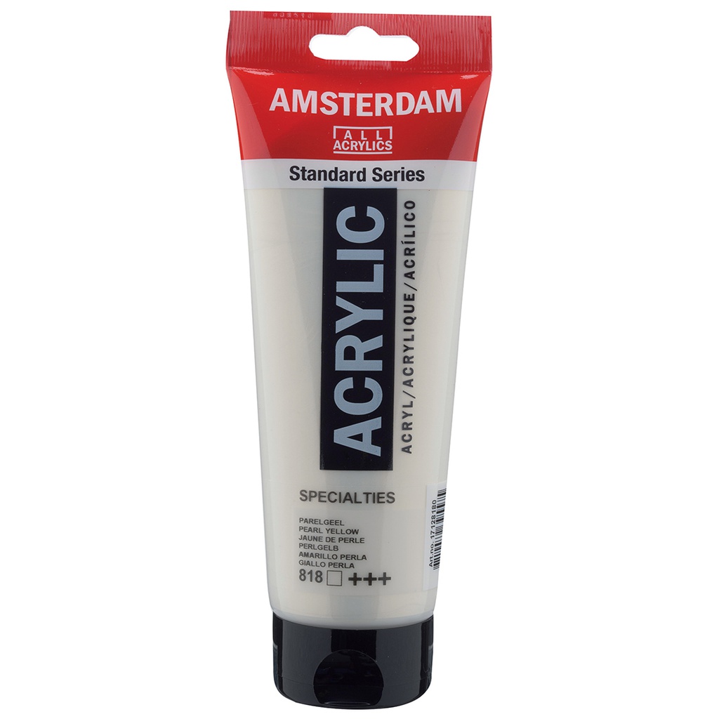 AMSTERDAM ACRYLIC COLOR  250ML PEARL YELLOW