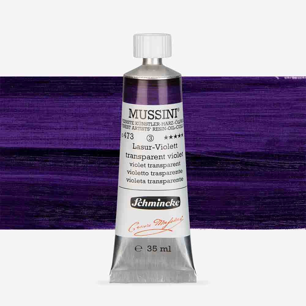 SCHMINCKE  MUSSINI 35ML OIL COLOUR  transparent violet