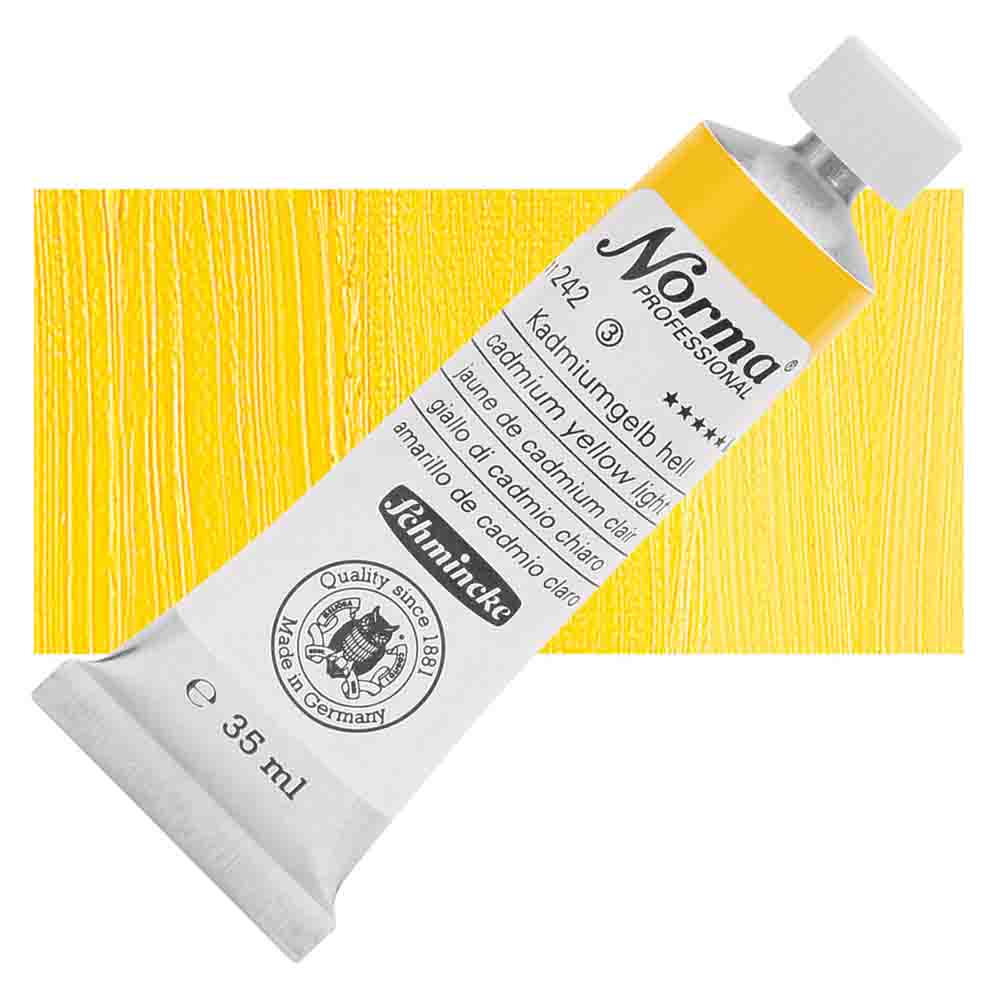 SCHMINCKE  Norma Proffessional OIL COLOUR 35ML cadmium yellow light