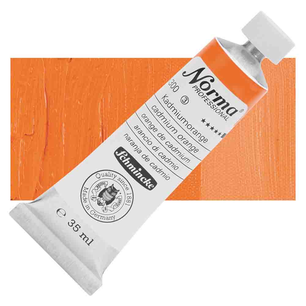 SCHMINCKE  Norma Proffessional OIL COLOUR 35ML cadmium orange