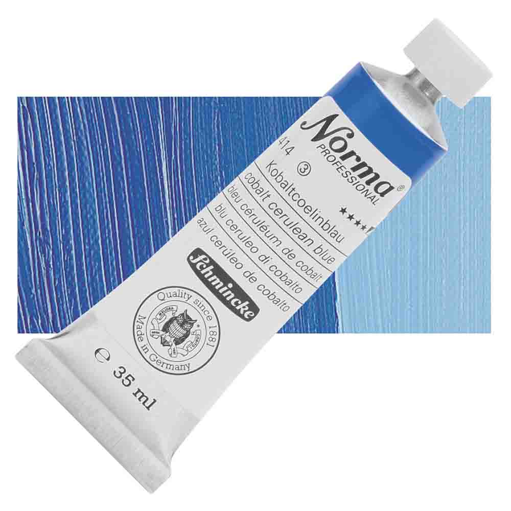 SCHMINCKE  Norma Proffessional OIL COLOUR 35ML cobalt cerulean blue