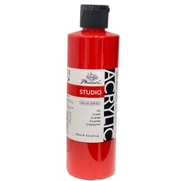 [PA250SPB] PHOENIX ACRYLIC COLOR VALUE SERIES 250ML BOTTLE Scariet 302