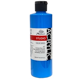 [PA250SPB] PHOENIX ACRYLIC COLOR VALUE SERIES 250ML BOTTLE Cerulean Blue Hue 425