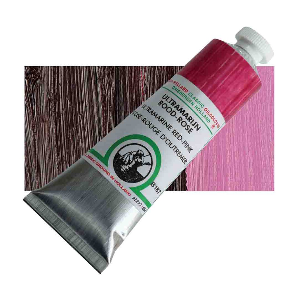 Old Holland - Oil Colour Tube 40ml Ultramarine Red Pink