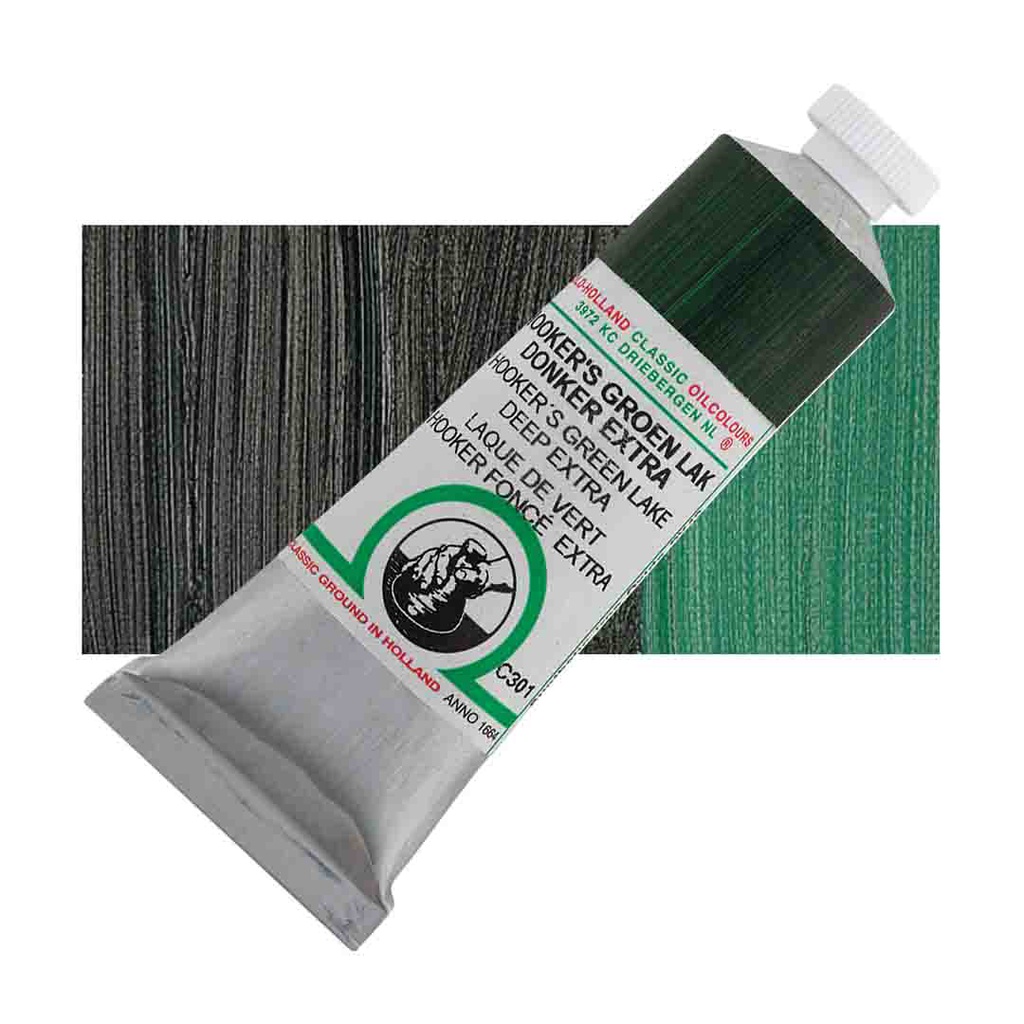 Old Holland - Oil Colour Tube 40ml Hooker's Green Lake Deep Extra