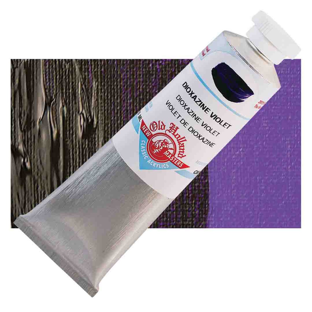 New Masters - Acrylic Tube 60ml Dioxazine Violet