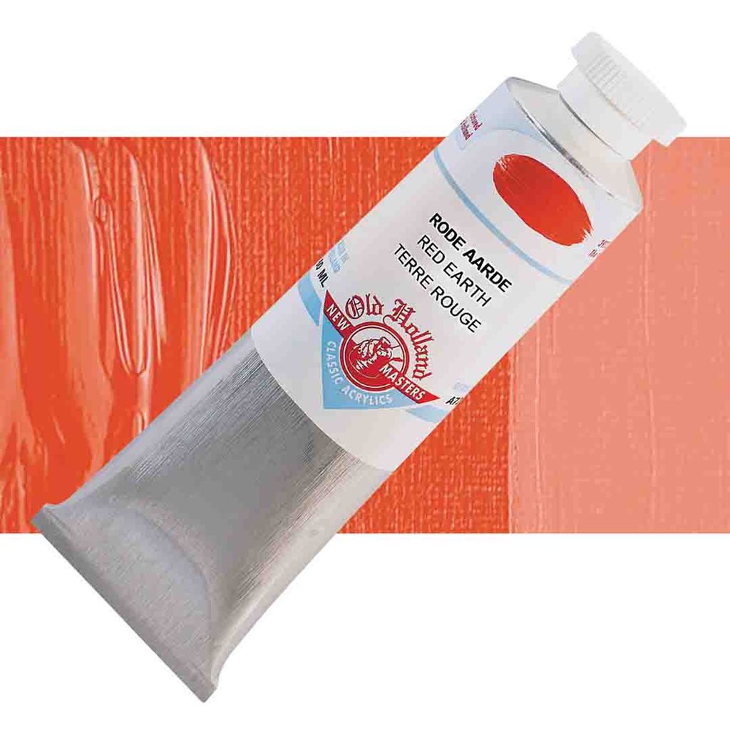 New Masters - Acrylic Tube 60ml Red Earth