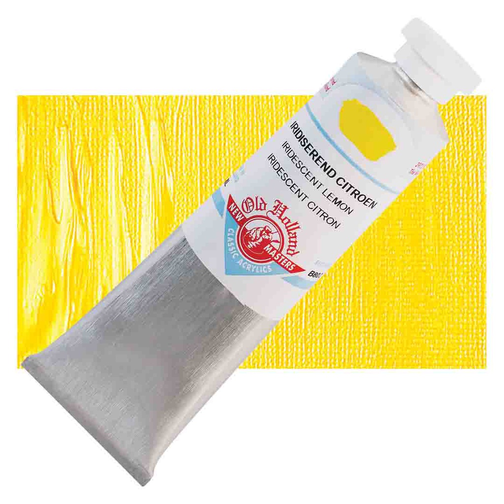 New Masters - Acrylic Tube 60ml Iridescent Lemon