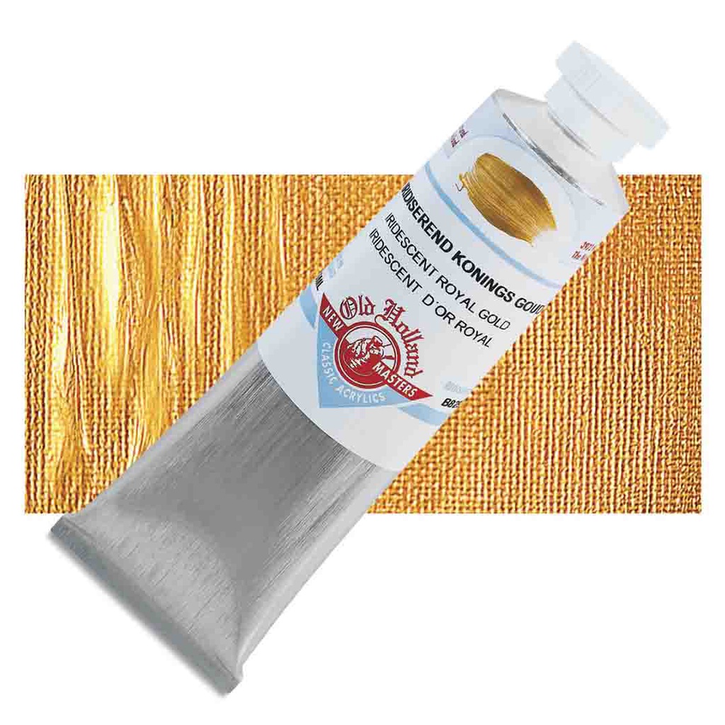 New Masters - Acrylic Tube 60ml Iridescent Royal Gold