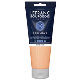 [300410] Lefranc &amp; Bourgeois fine acrylic color 200ML tube PINK OCHRE