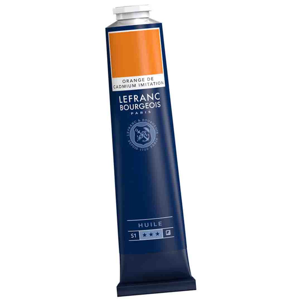 Lefranc &amp; Bourgeois fine oil color 150ML tube CADMIUM ORANGE HUE