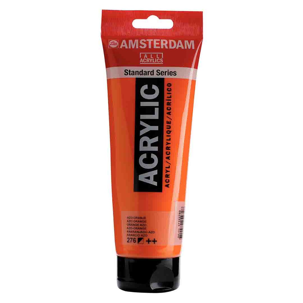 Amsterdam Acrylic color 250ml   AZO ORANGE