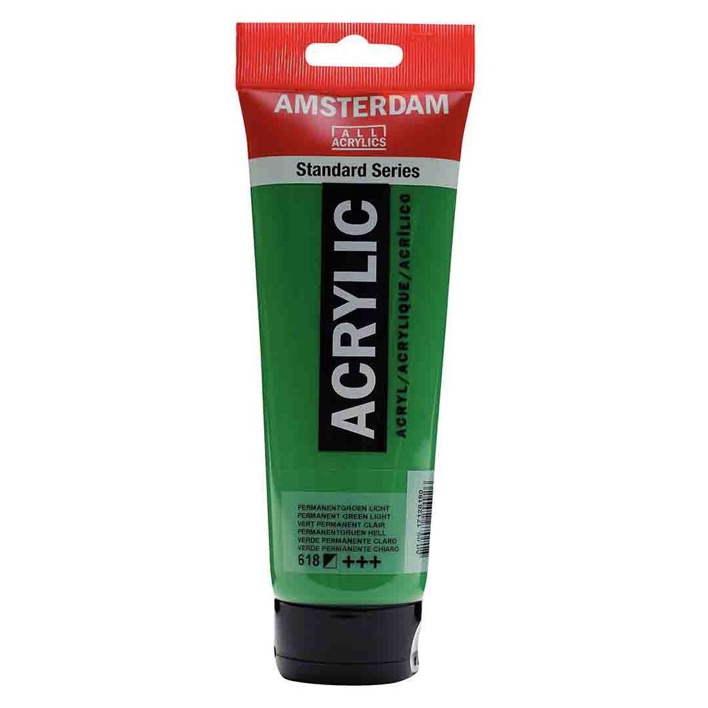 Amsterdam Acrylic color 250ml   PERM.GREEN LT