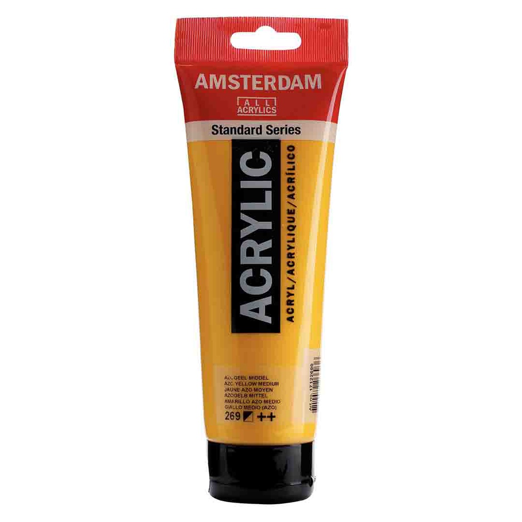 Amsterdam Acrylic color 250ml   AZO YELLOW MED