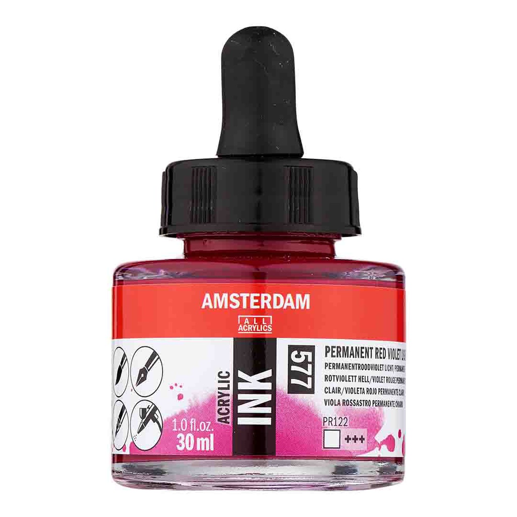 Amsterdam acrylic color  INK 30ML P.RED VIOL.LT