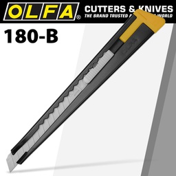 [180BLACK] مشرط اولفا ممسك بلاستك OLFA 180B