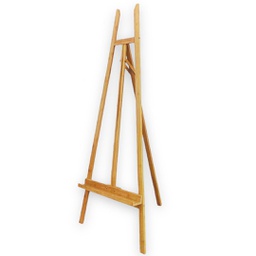 H Frame Studio Easel Dimensions: 51.5x61x186(258)cm Hold canvas up to  140cm. Material: Beachwood