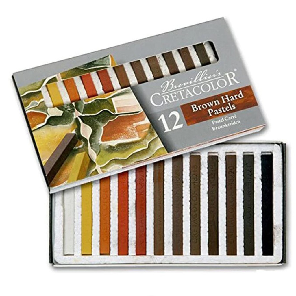 MASTER CHALK BROWN 12 PCS.