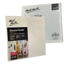 [CMPL3030] MONT-MARTE Canvas Panels Pack 2 30.5x30.5cm