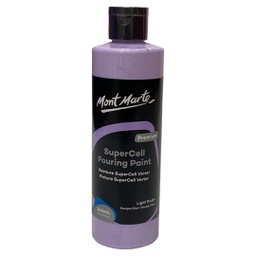 [PMPS0006] MONT-MARTE SuperCell Pouring Paint 240ml - Light Purple