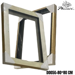 [D005G-2] ARTIST FRAME GOLDEN 3.5X4.05CM