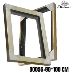 [D005G-3] ARTIST FRAME GOLDEN 3.5X4.05CM