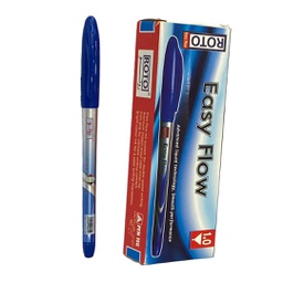 [RO-1006-BLUE] علبة قلم جاف روتو ايزي قلو 1.0 ازرق 10 حبة