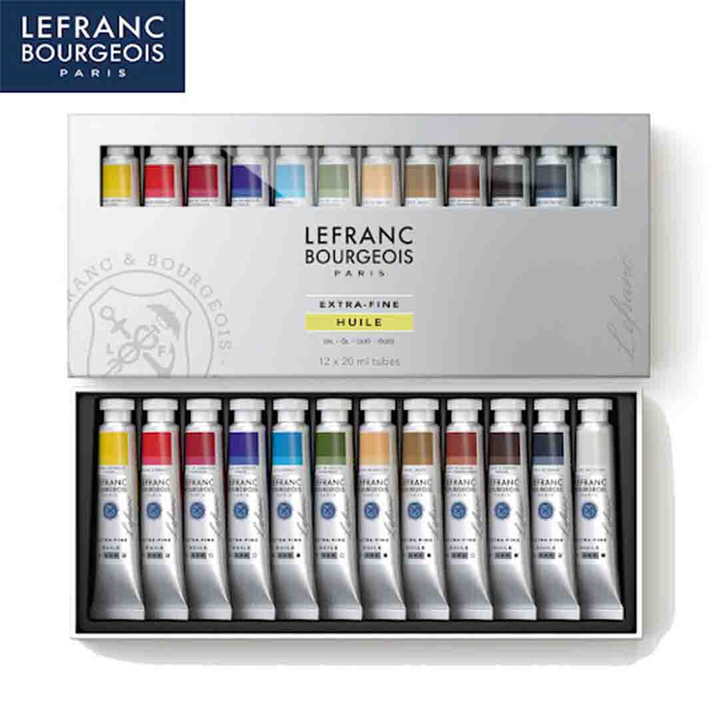 Extra-Fine Oil Paint Set 12x20ml - Lefranc Bourgeois