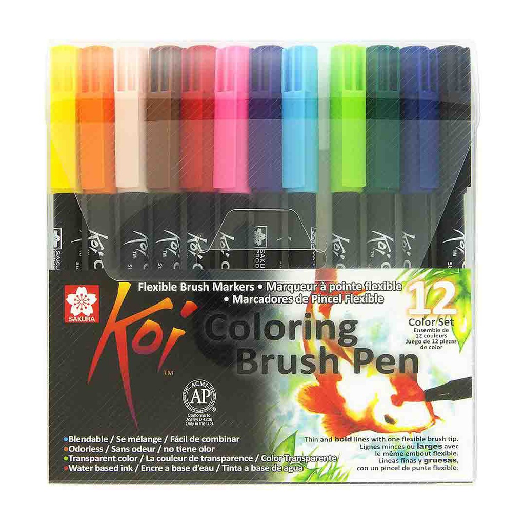 Sakura Koi Coloured Manga Pen Set
