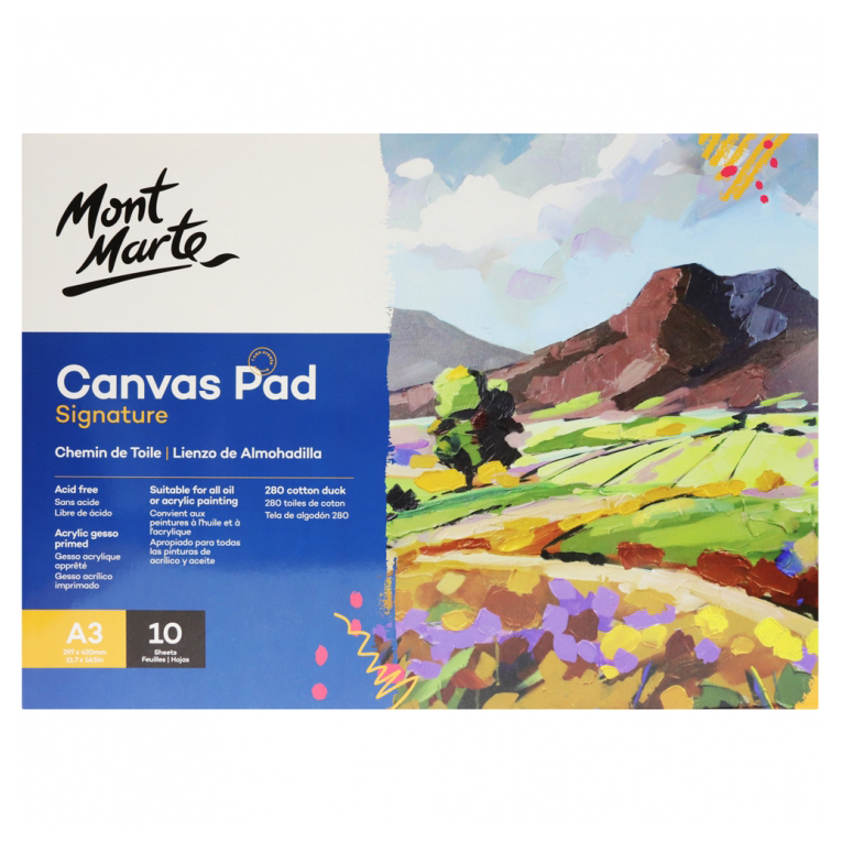 Mont Marte Bleedproof Marker Pad 105gsm A4 50 Sheets